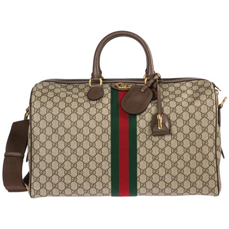 gucci weekender bag men's|Gucci overnight bags.